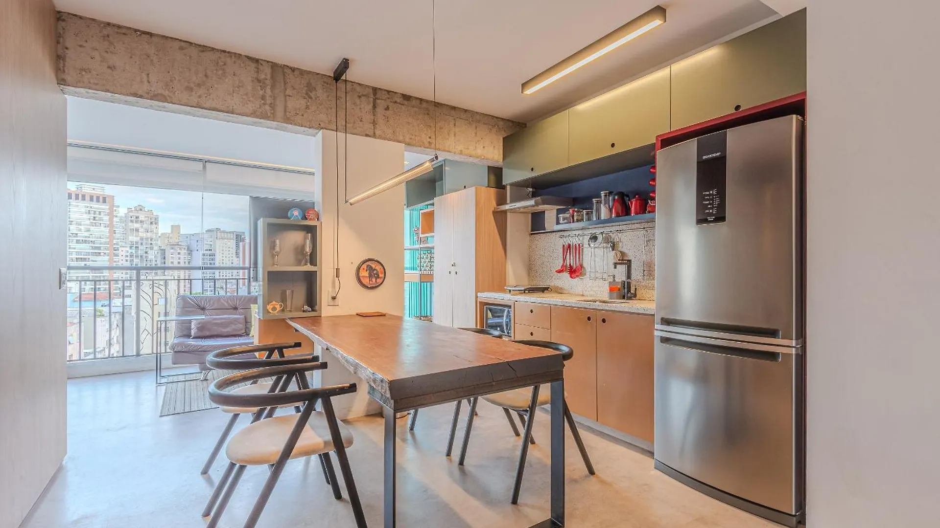 Flat Grande Em Condominio De Luxo - Centro De Sao Paulo
